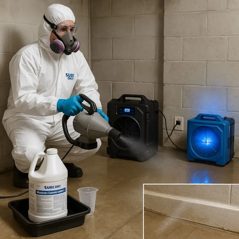 Sanitization and Odor Removal process in Lake Los Angeles, CA