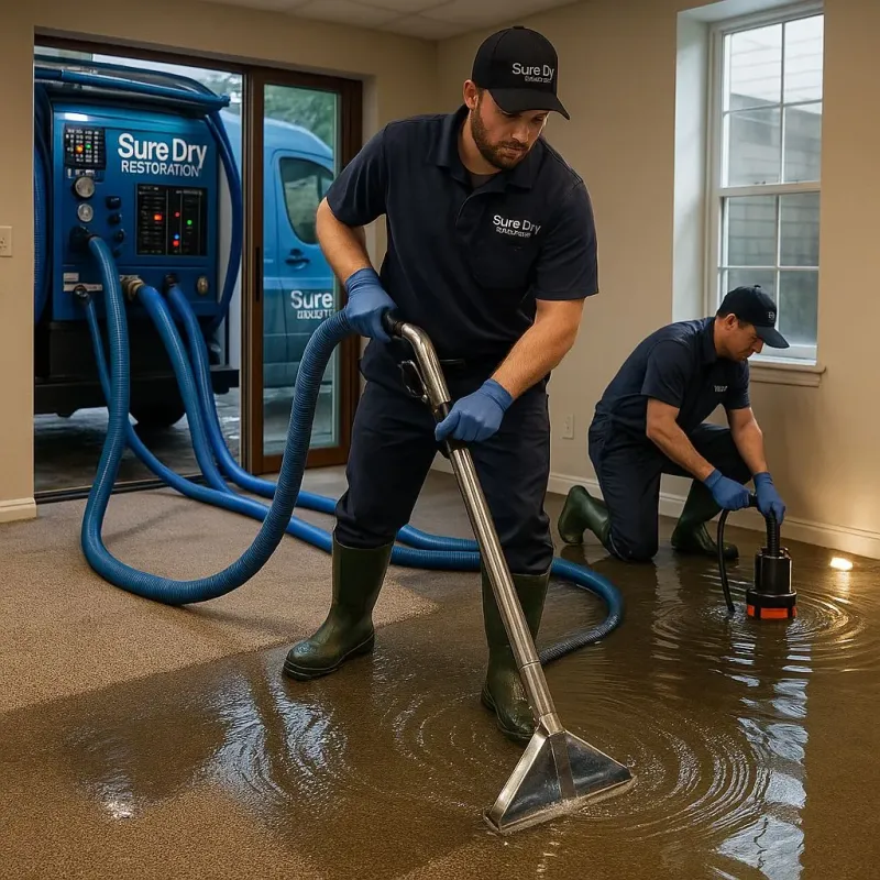 Water Extraction and Removal process in Lake Los Angeles, CA